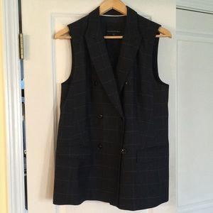 Banana Republic double-breasted vest size 8